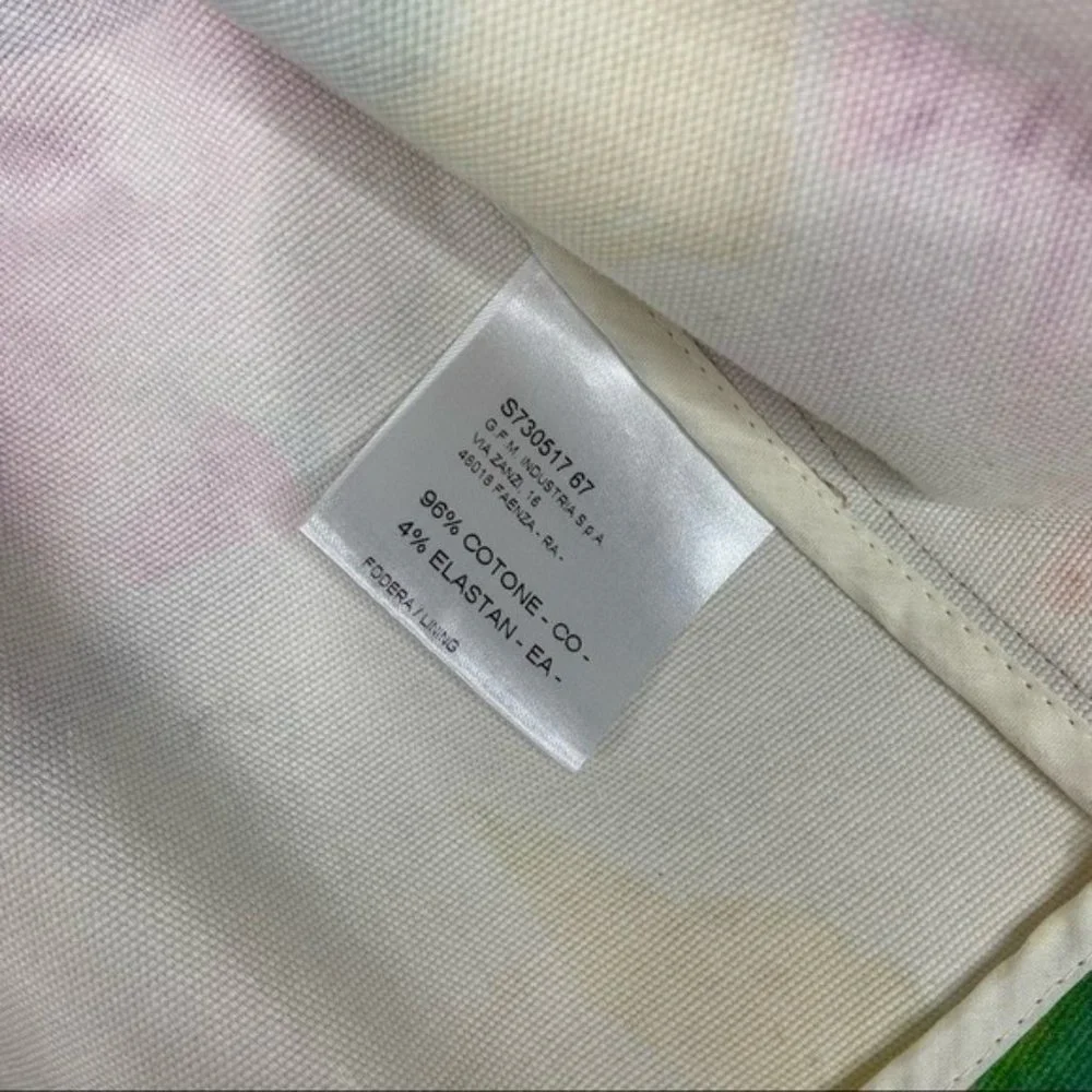 Hache Multicolor Snap Button Cotton Jacket Size EU 42 - Picture 4 of 7